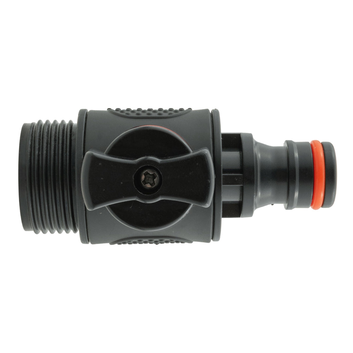 Wall Flange Kit 32mm MDPE + Valve with Male Quick Connector - Armstrong Cheshire