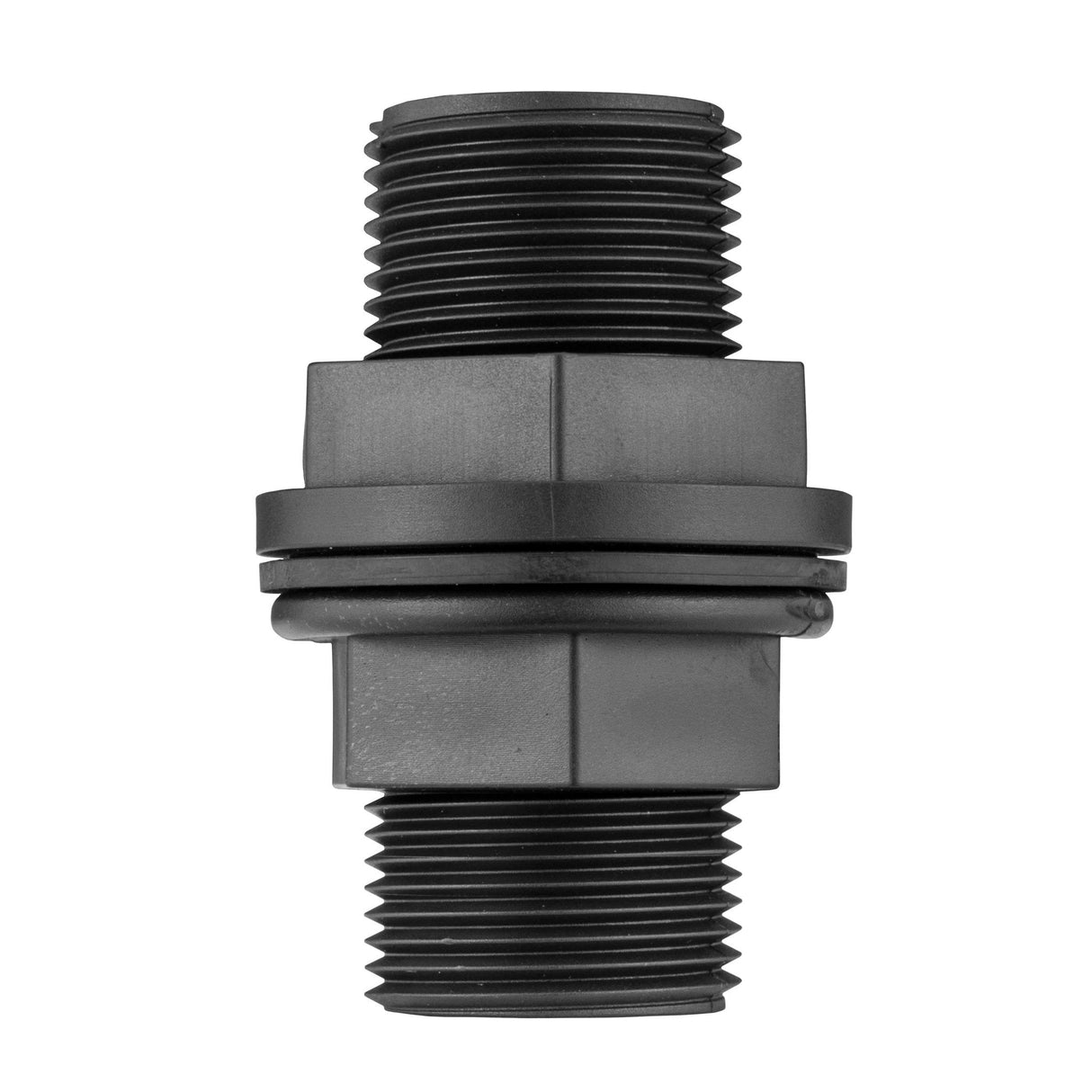 Water Butt Connector 3/4" BSP with In-Line BSPF Valve and 20mm MDPE Straight - Armstrong Cheshire