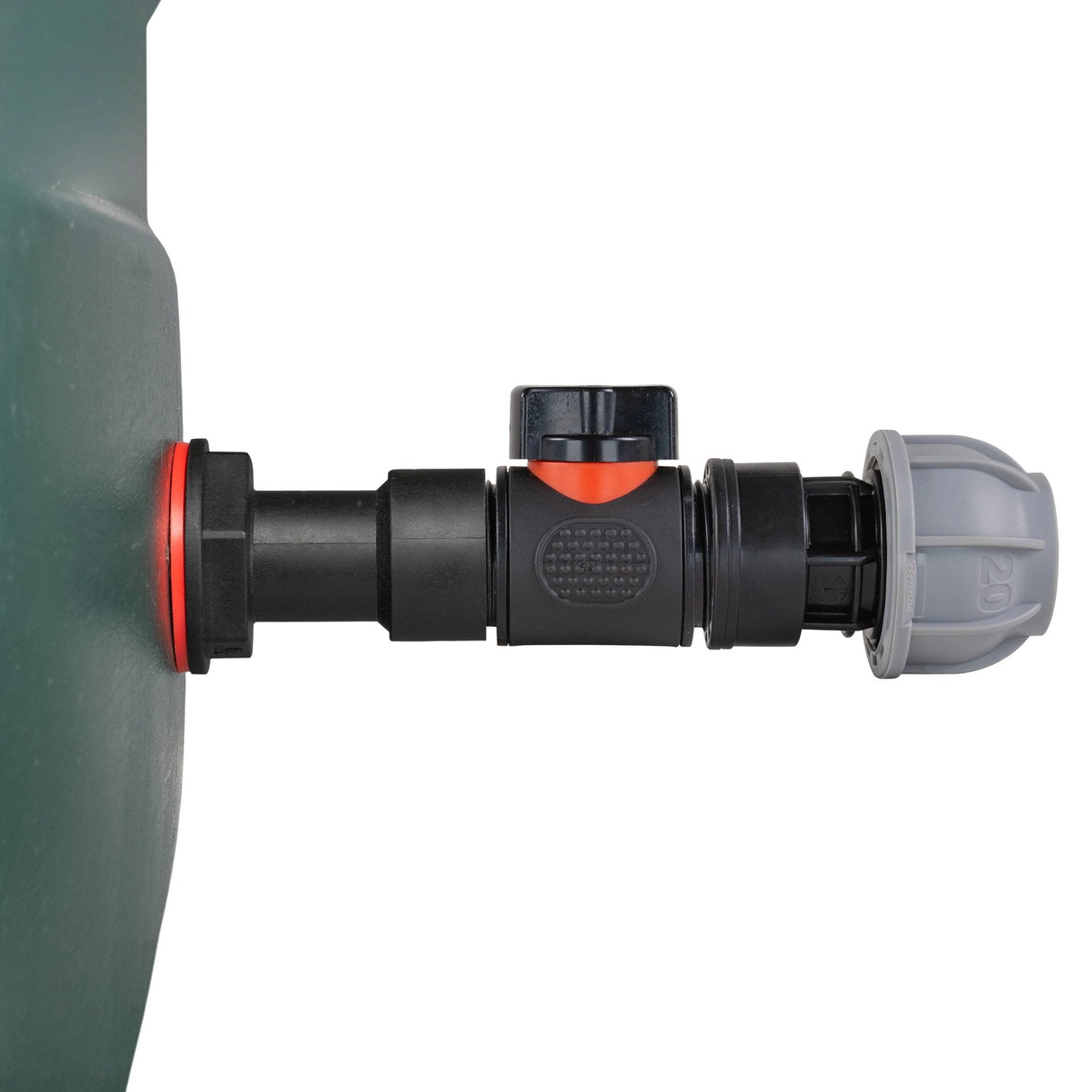Water Butt Extension Kit 3/4" with In-Line Valve + 20mm MDPE - Armstrong Cheshire