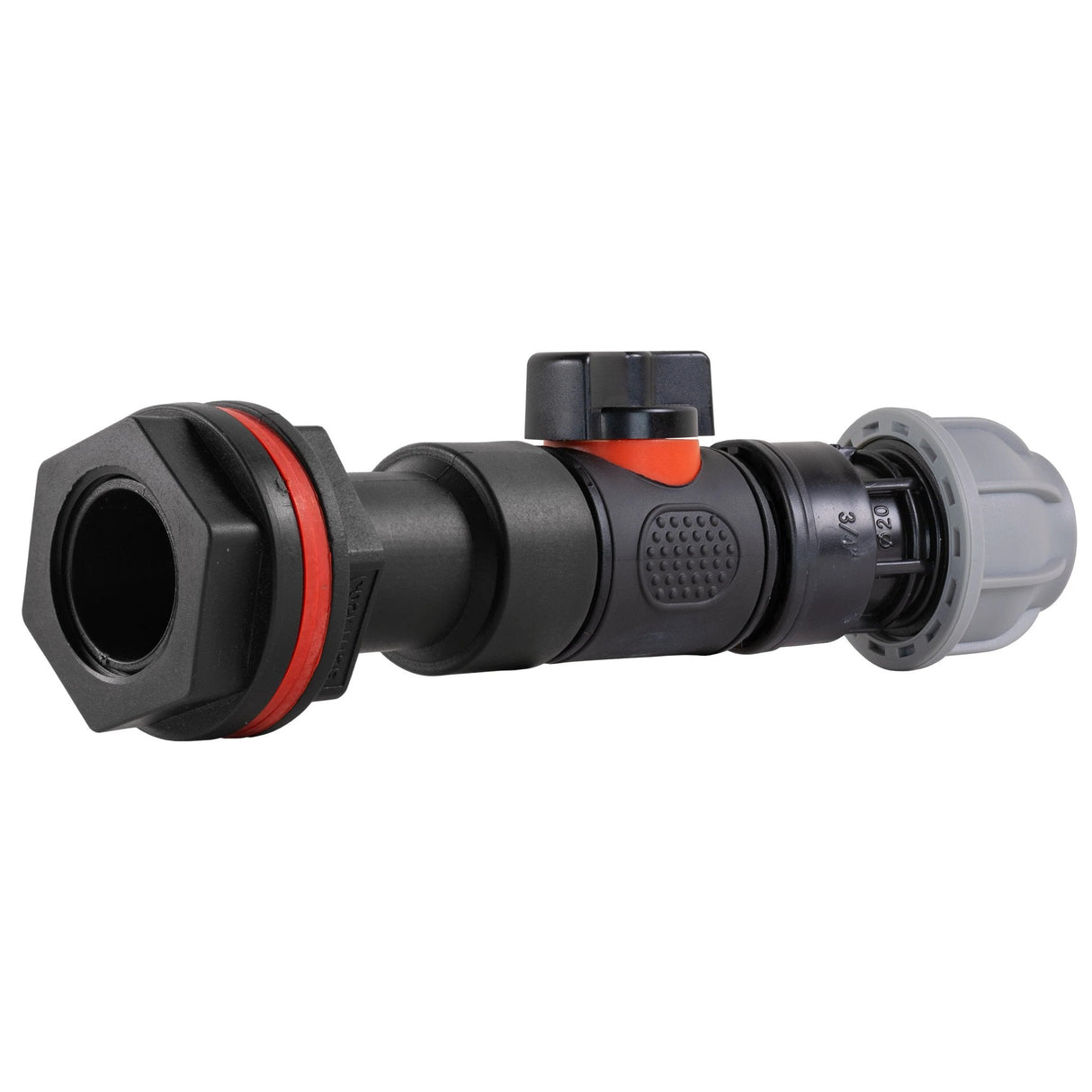 Water Butt Extension Kit 3/4" with In-Line Valve + 20mm MDPE - Armstrong Cheshire