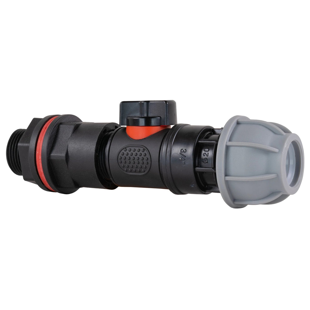 Water Butt Kit 3/4" with In-Line Valve + 25mm MDPE Joiner and Drill Bit - Armstrong Cheshire