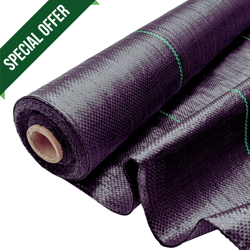 Weed Control Fabric Roll 50m2 100gsm by Spudulica