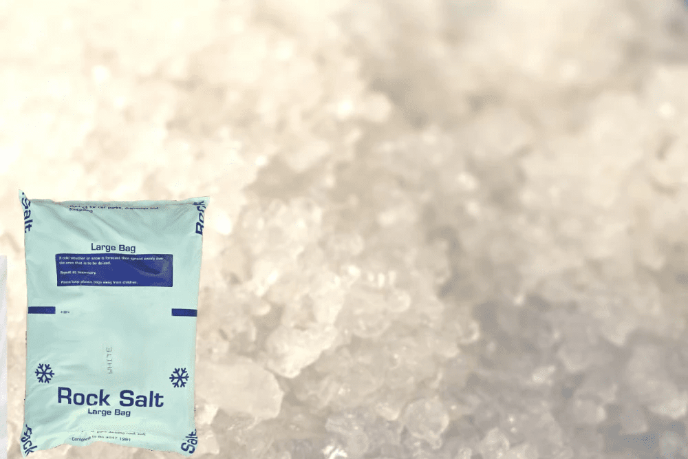White De-Icing Rock Salt - Armstrong Cheshire