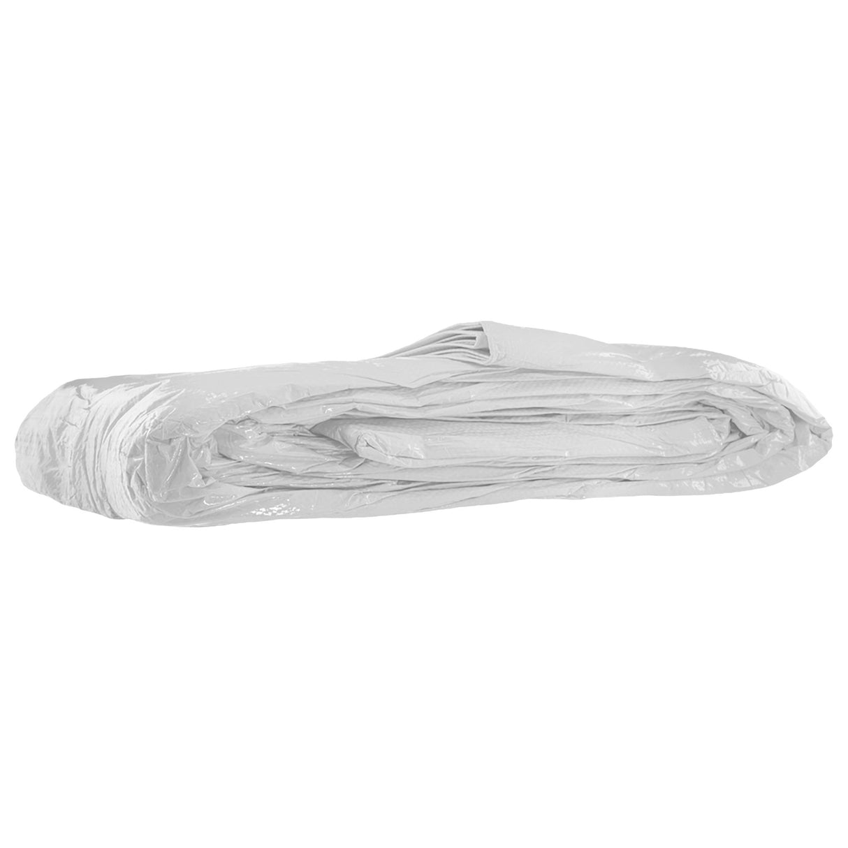 White M-Grade Tarpaulin with 20 x 6" Bungee Balls (White)
