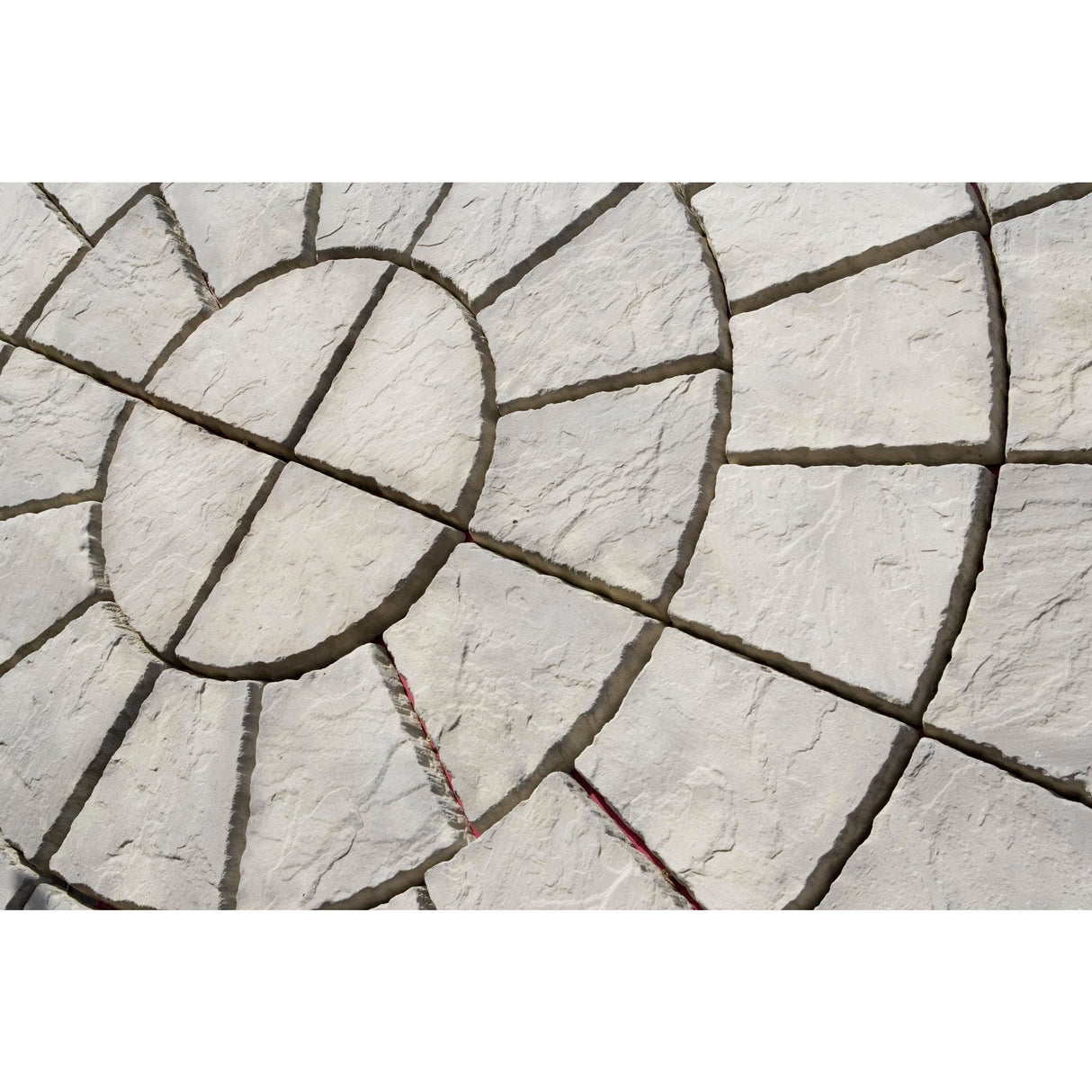 Cathedral Circle Paving Kit Weathered Moss 3.48m Diameter