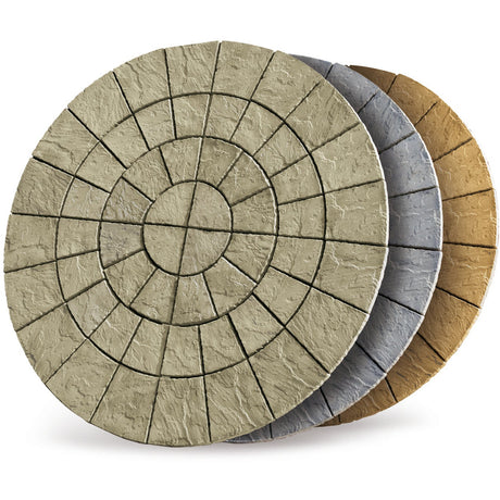 Cathedral Circle Paving Kit Barley 2.56m Diameter