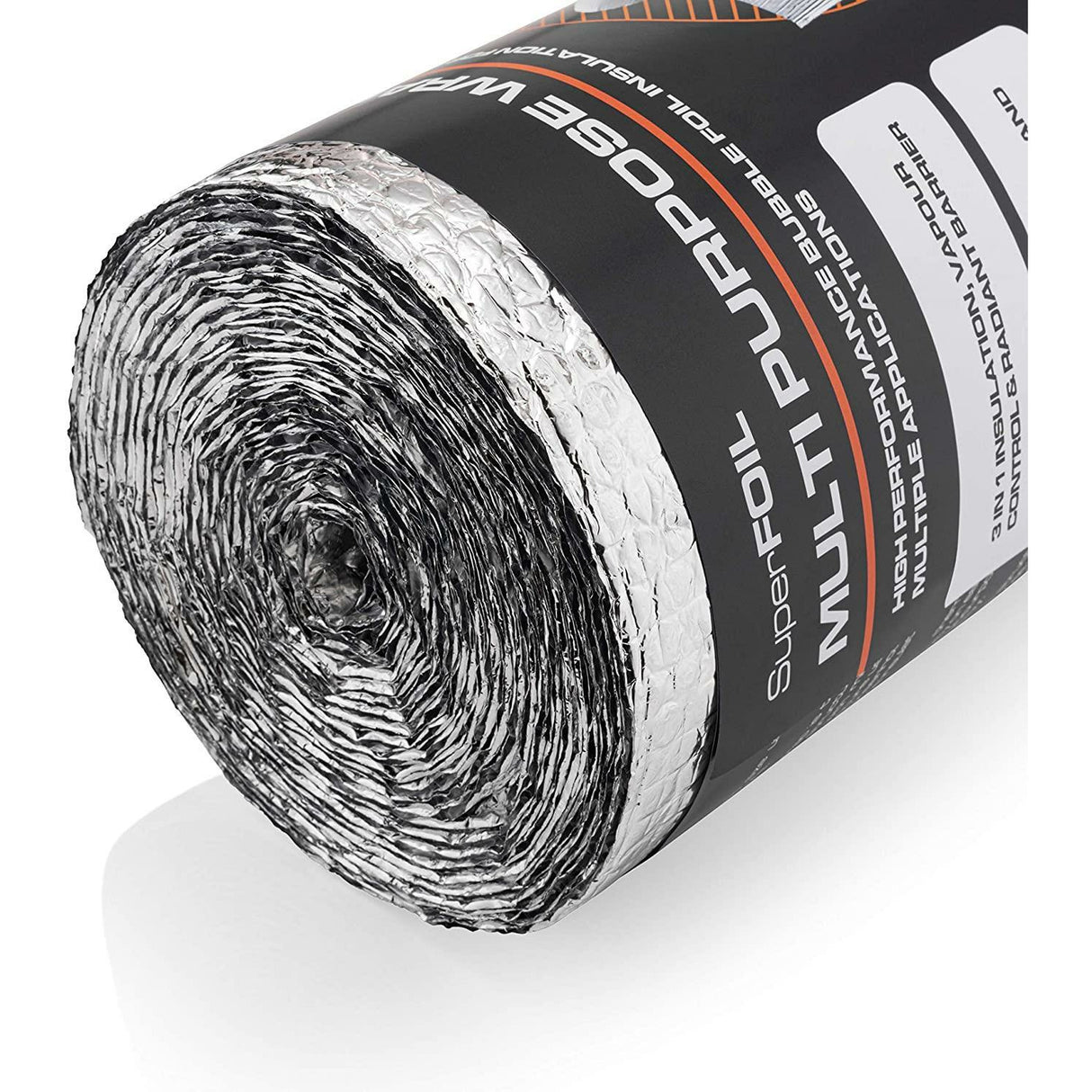 SuperFOIL Multi Purpose Insulation | High Performance Reflective Bubble Foil Wrap for Multiple DIY Applications