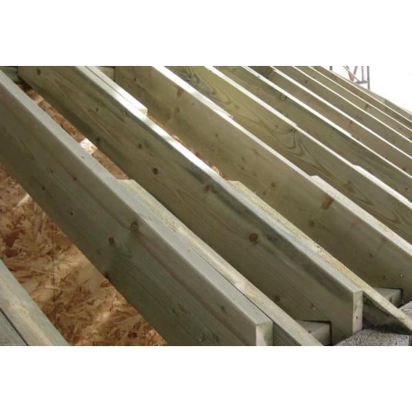 4x3 Treated Timber Wallplate (70x95mm) C16 Graded - Armstrong Cheshire