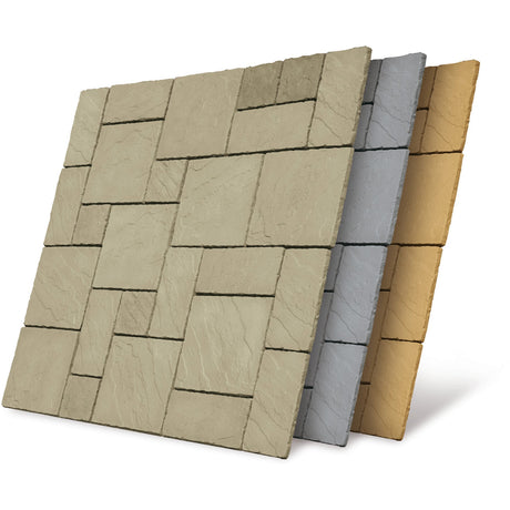 Cathedral Patio Paving Slabs Full Packs