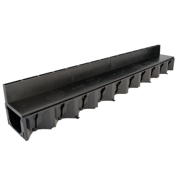 ACO HexDrain Brickslot Drainage Channel with Plastic Slotted Grating 1m