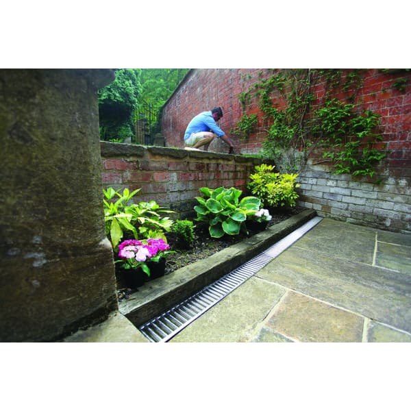 ACO HexDrain Channel with Grating 1m