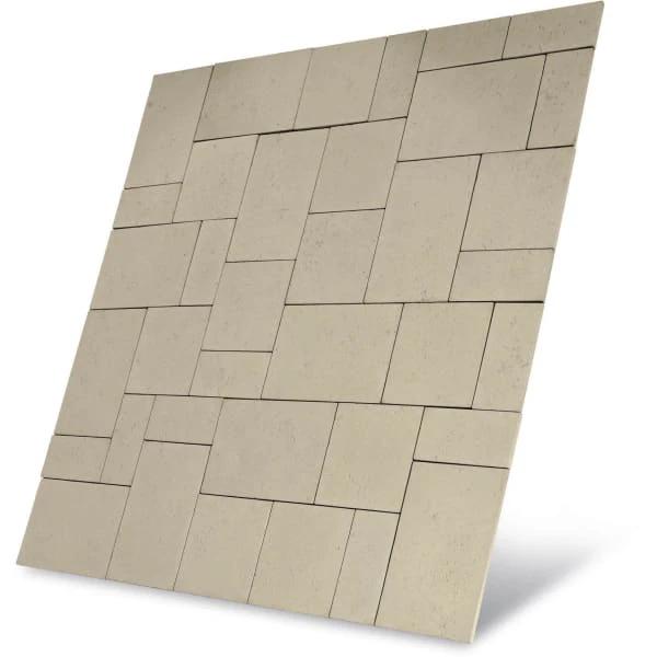 Baroque Paving Patio Kit 5.76m2 Limestone - Armstrong Cheshire