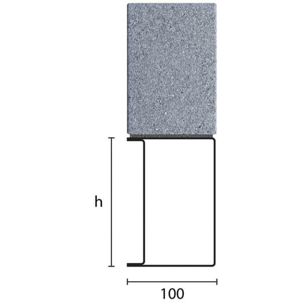 Catnic BHD100 Steel Box Lintel Internal Solid Wall Heavy Duty
