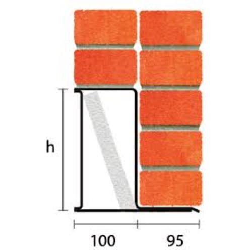 Catnic CN81B Steel Box Lintel External Solid Wall