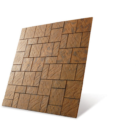 Chalice Paving Patio Kit 5.76m2 Honey Brown