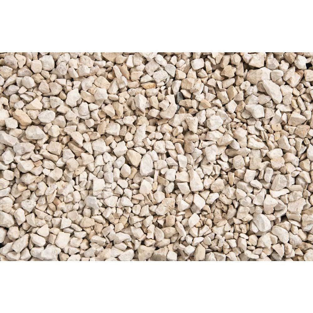 Cotswold Cream Chippings Decorative Gravel Bulk Bag 20mm - Armstrong Cheshire