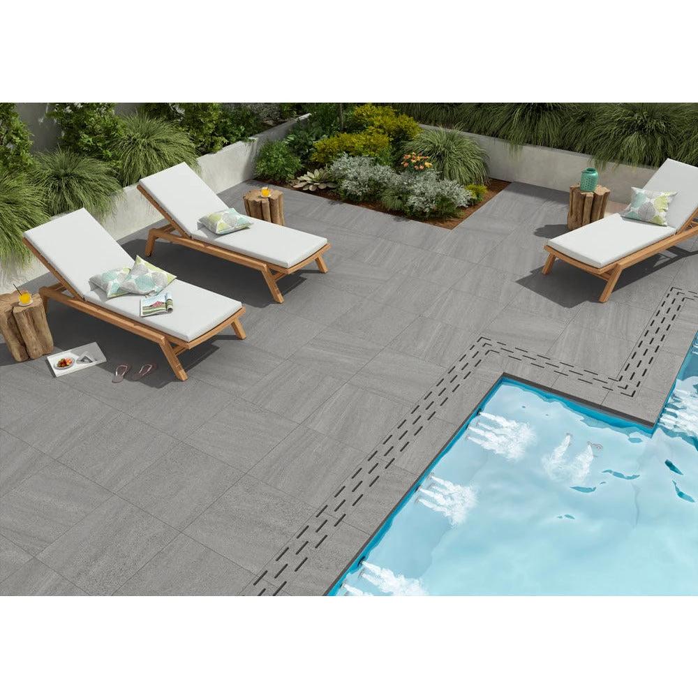 Courtyard Porcelain Paving 600x600x20mm 25.92m2 Value Packs - Armstrong Cheshire