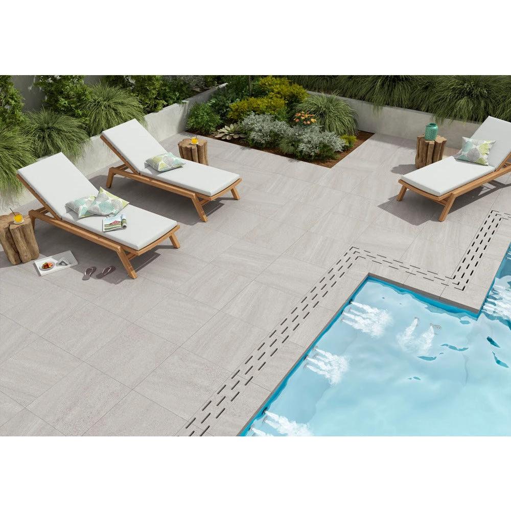 Courtyard Porcelain Paving 600x600x20mm 25.92m2 Value Packs - Armstrong Cheshire
