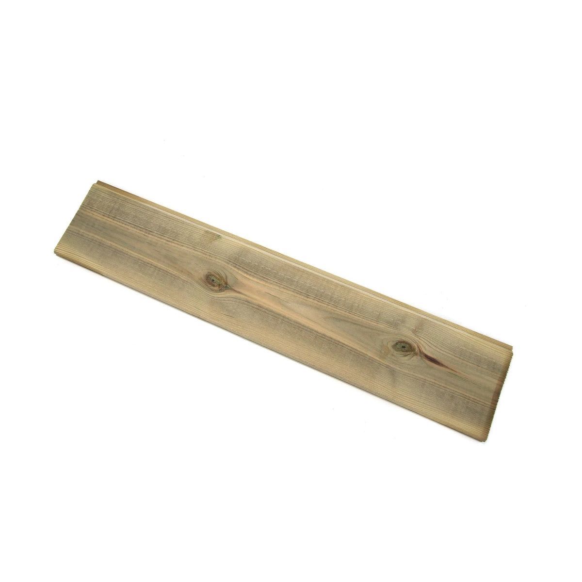 Green Treated Tongue and Groove TGV External Wood Cladding - 14mm x 113mm Finished Size - Armstrong Cheshire