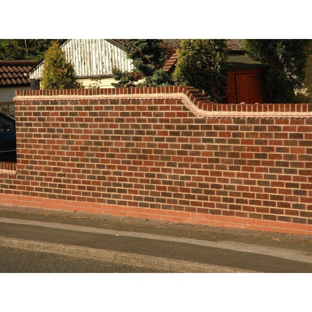 Ibstock Anglian Ruskin Multi Brick 73mm - Armstrong Cheshire