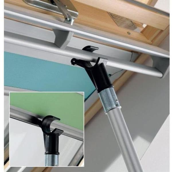 Keylite Telescopic Opening Pole for Roof Windows and Roof Blinds 2m WP2-Roof Windows-Keylite-Armstrong Supplies