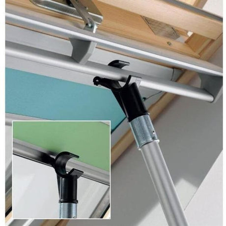 Keylite Telescopic Opening Pole for Roof Windows and Roof Blinds 2m WP2-Roof Windows-Keylite-Armstrong Supplies