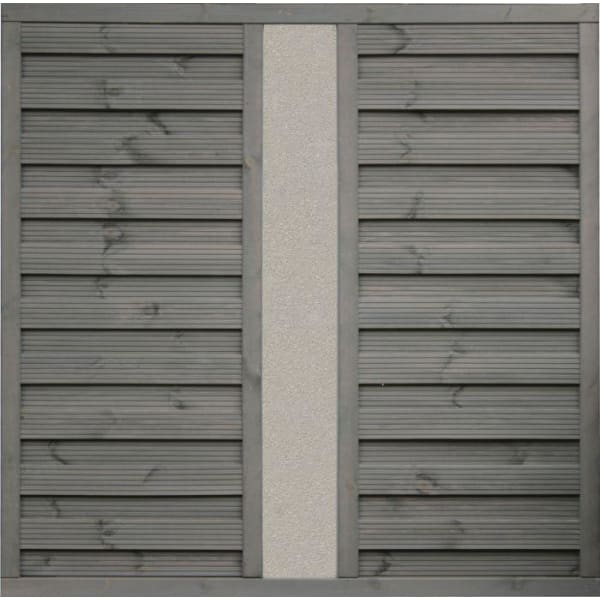 Palermo Treated Fence Panel with Solid Infil (5666482716835)