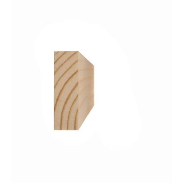 Planed Softwood Timber 25x75mm (1 x 3 inch) finished size 19x69mm - Armstrong Cheshire