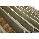 Sawn Timber C24 Floor Joist Treated 100x100mm (4x4) (5649750491299)