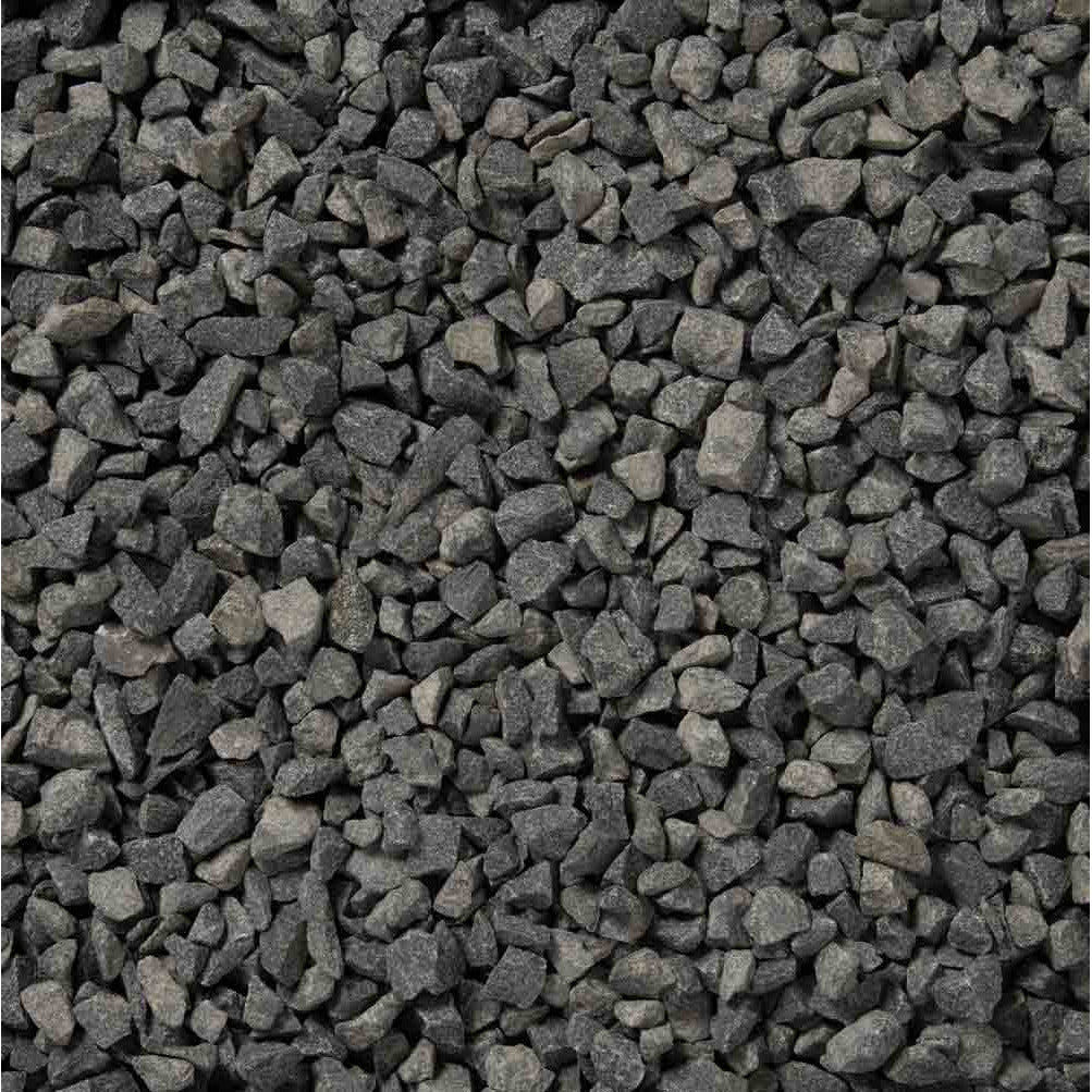 Smoky Black (premium) Decorative Gravel Bulk Bag 20mm - Armstrong Cheshire