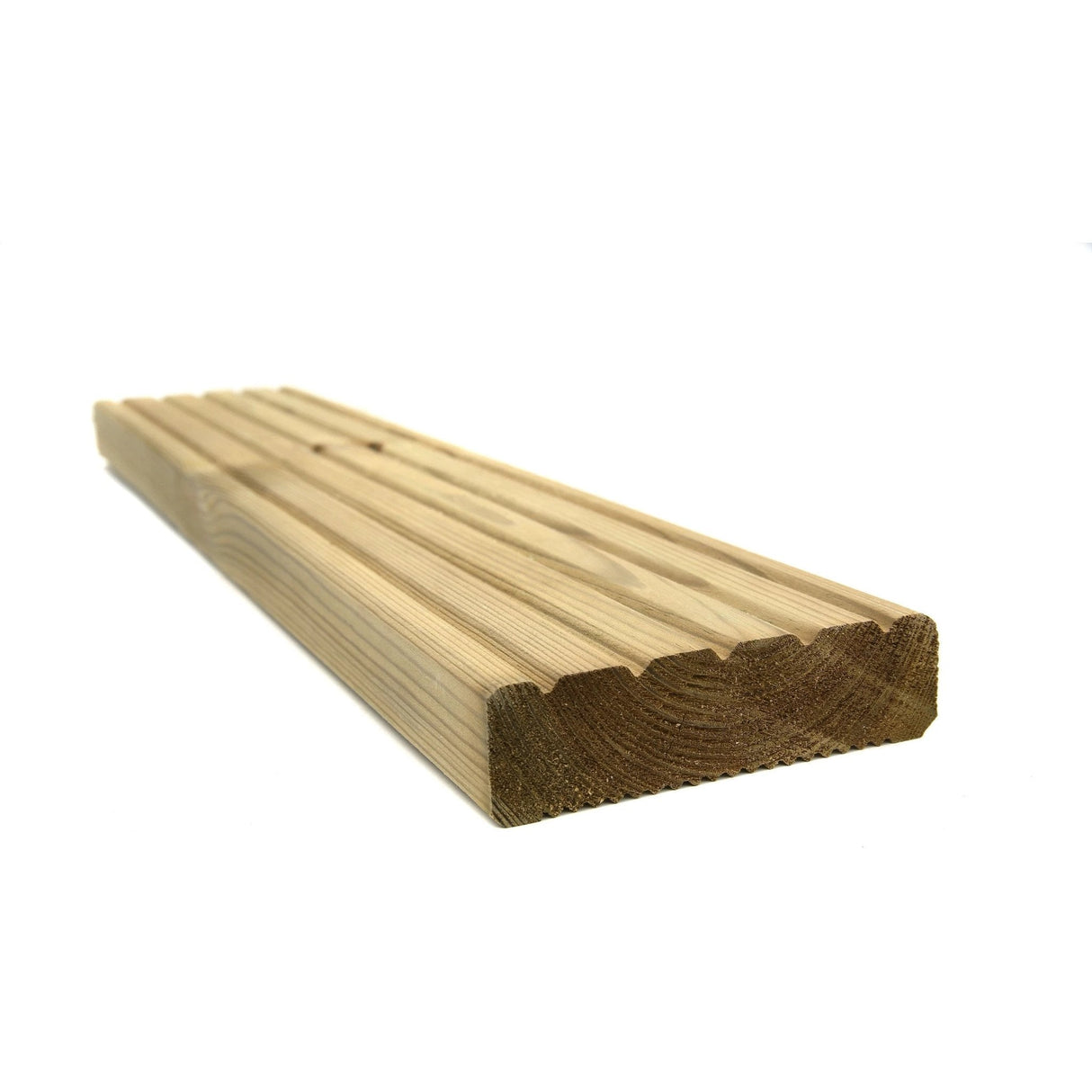 Treated Heavy Duty Timber Decking Board Packs 120mm x 35mm finished size - Armstrong Cheshire