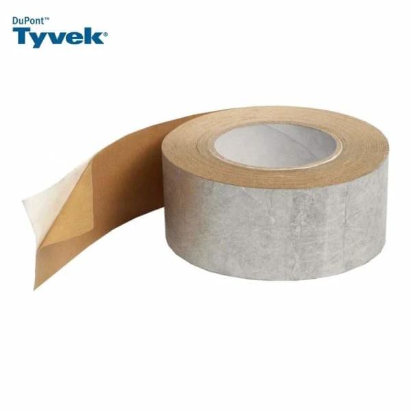 Tyvek Metallised Reflective Tape Single Sided 75mm x 25m - Armstrong Cheshire