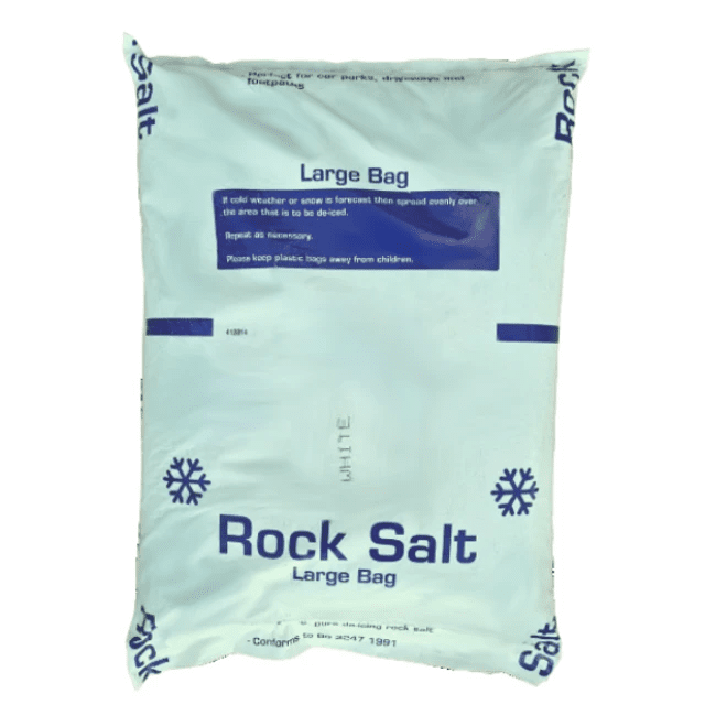White De-Icing Rock Salt - Armstrong Cheshire