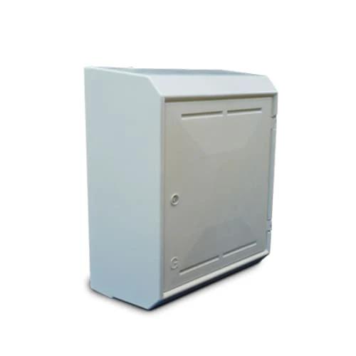 White Surface Mounted Gas Meter Box Mark 2 MK11 - Armstrong Cheshire