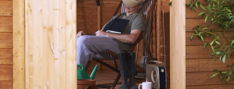 How To Build A Man Cave In The Garden