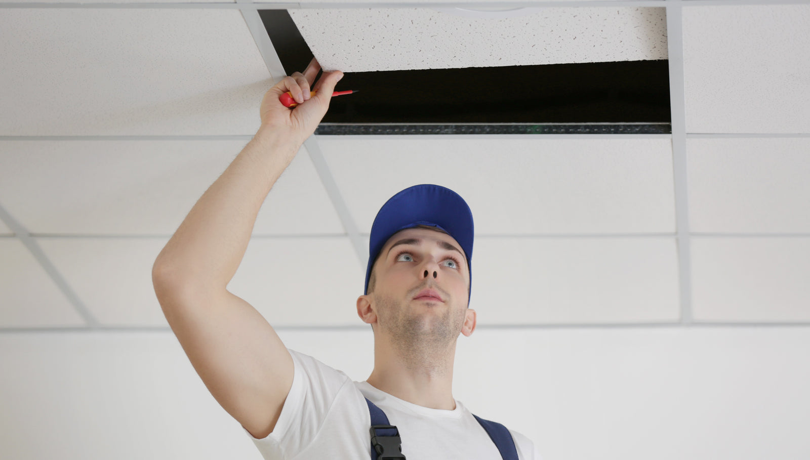 Can you paint suspended ceiling tiles?