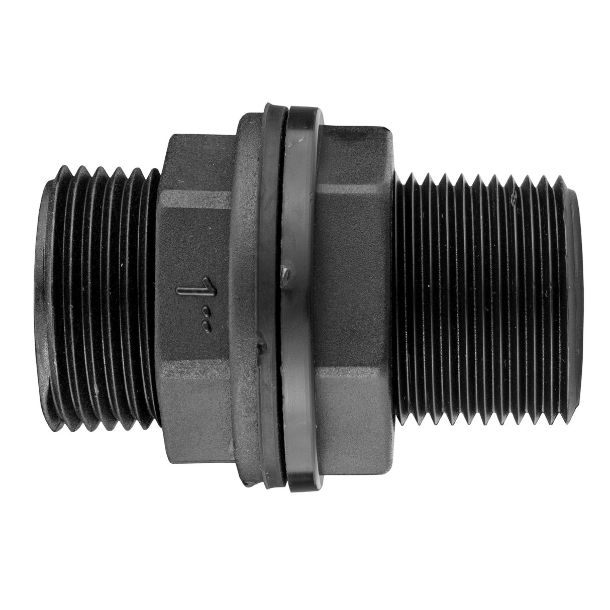1” BSP Water Butt Fitting with 32mm MDPE Straight - Armstrong Cheshire