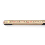 Hultafors Wooden Folding Rule - 2m