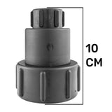 IBC 2” S60X6 – 1" BSPF Extender Adaptor with MDPE Straight 32mm