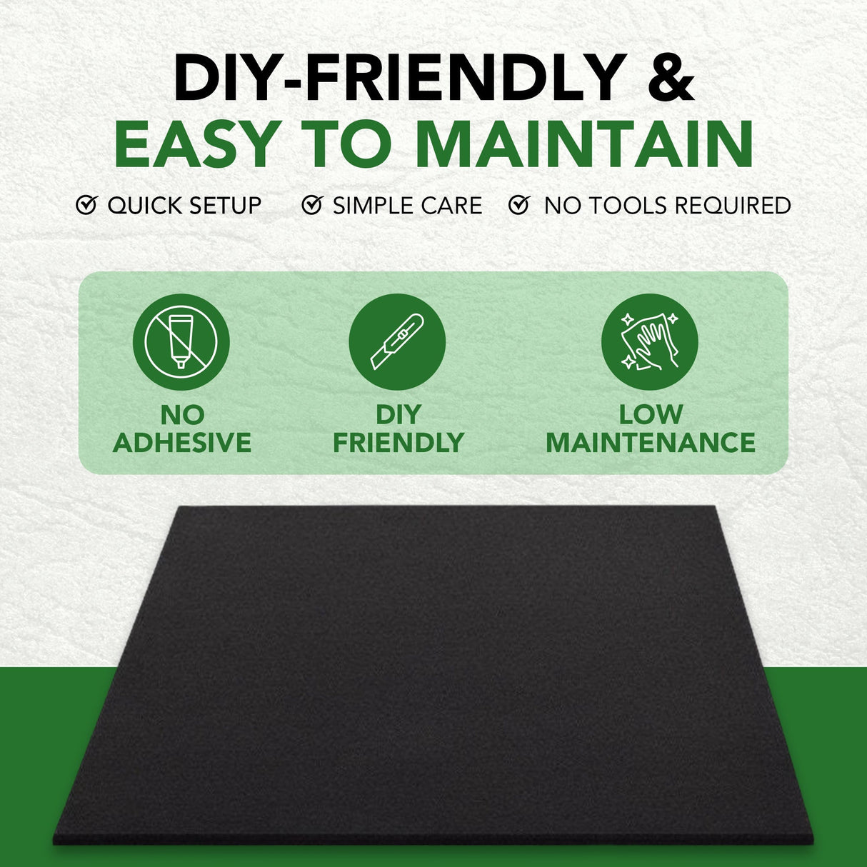 11mm Sprung PRO - Heavy Duty Gym Rubber Mats