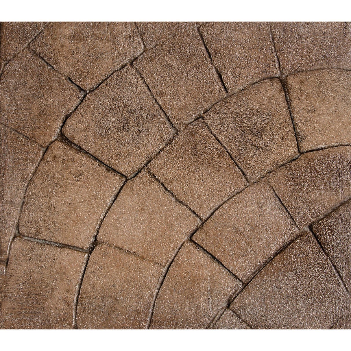 Bon Tool European Fan Cobblestone Urethane Mat