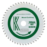 160mm x 20mm x 2.2mm 48 Tooth Track/Circular Saw Blade - 2204 - Armstrong Cheshire