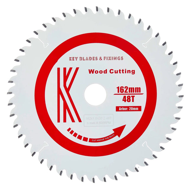 162mm X 20mm X 1.8mm 48 Tooth ATB Mafell Fitment Circular Saw Blade - 3203 - Armstrong Cheshire
