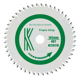 165mm x 20mm x 2.2mm 48 Tooth TCG Track Saw (Solid Surface) Circular Saw Blade - 4105 - Armstrong Cheshire