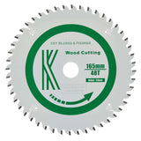 165mm x 20mm x 2.2mm 48 Tooth Track/Circular Saw Blade - 4102 - Armstrong Cheshire