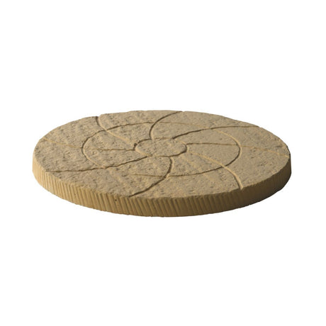 Catherine Wheel Garden Stepping Stone Barley