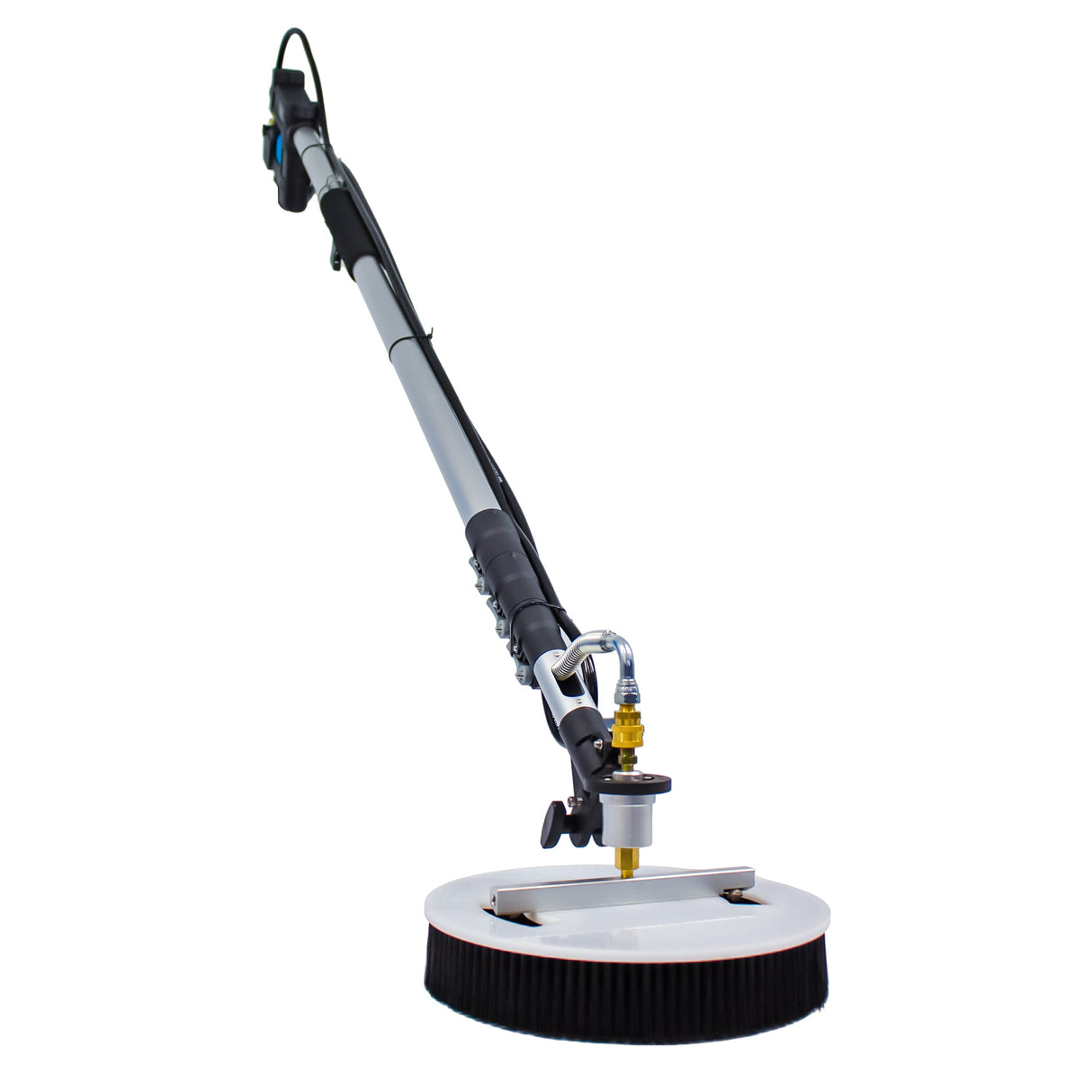 Aquaspray Rotary Solar Panel/Roof Cleaning Brush With 18ft Telescopic Lance