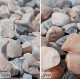 20-50mm Polar Pink Marble Pebbles - Armstrong Cheshire