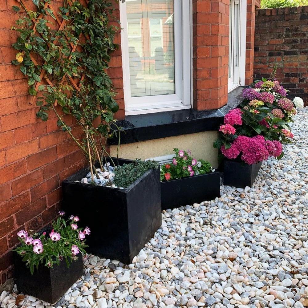 20-50mm Polar Pink Marble Pebbles - Armstrong Cheshire