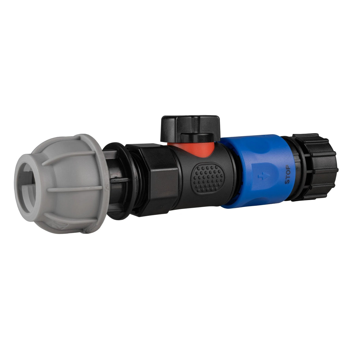 20mm MDPE Straight with BSPF-Quick Connect Valve & Hose Connector 3/4" BSPF - Armstrong Cheshire